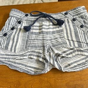 Rewind blue & white shorts